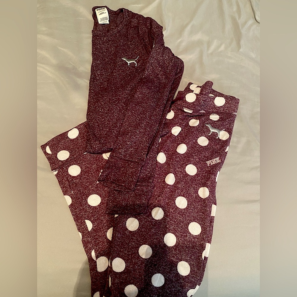 PINK Sleepwear Set. Size XS